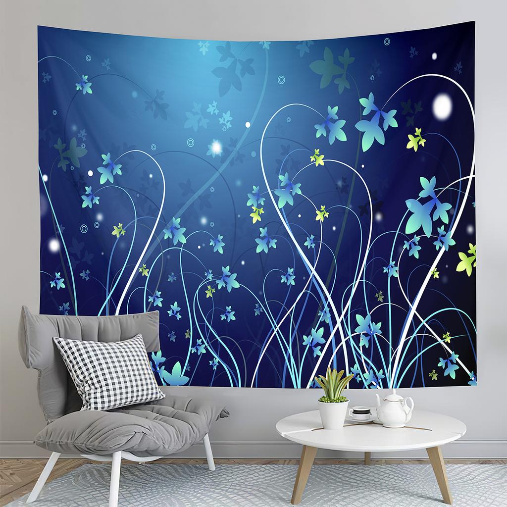 Abstract Tapestry Geometry Cube Tapestry Science Fiction Style Tapestry Creativity Art Tapestries Home Living Room Bedroom Dorm