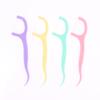 50Pcs Dental Floss Interdental Brush Teeth Tooth Clean Stick Oral Hygiene Fruit