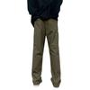 Mens Pants Baggy Wide Leg Casual Elastic Waist Drawstring Loose Fit Sweatpants,Velvet Work Pants