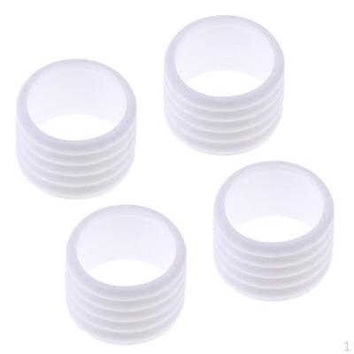 Pack of 4 Badminton Tennis Racket Rings Band Straddling Accessories