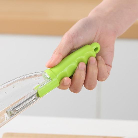 Yousheng Multifunctional Peeler with Built-In Storage Stainless Steel Blades Fruit Vegetable Peeler Ergonomic Handle Kitchen Gadget for Peeling