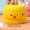Neohouse Wabi (gul) och Phoebe (röd) stressboll docka handleksak (set om 2), Koreanska populära pussel