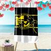 Bristol Rovers Print Beach Towel, Large Soft Quick Dry Towel for Beach Camping Swimming