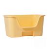 Extra-Large Splash-Proof Open Cat Litter Box for Kittens and Fat Cats