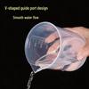 Thickened Plastic Graduated Measuring Cup for Kitchen and Lab Use