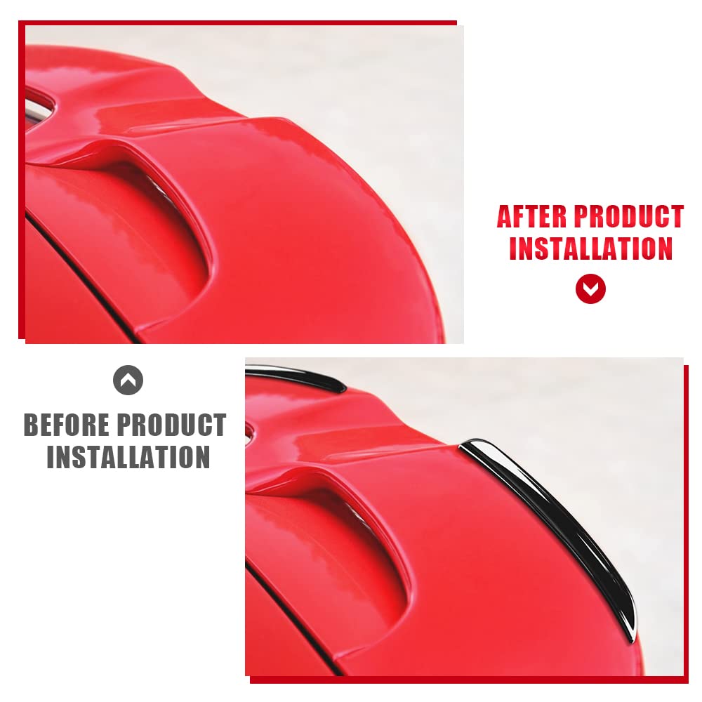 FDAIUN Car Rear Spoiler Decoration for BMW MINI F55 F56 S/JWC 2014-2022 Tailgate Spoiler Trunk Spoiler Dress Up ABS Material Stylish Custom Dress Up M
