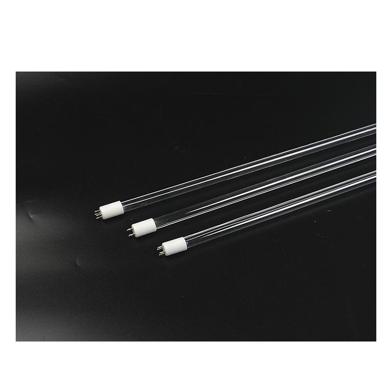 UV Sterilization Lamp: Single-End Four-Pin Straight Tube for Air and Water Disinfection