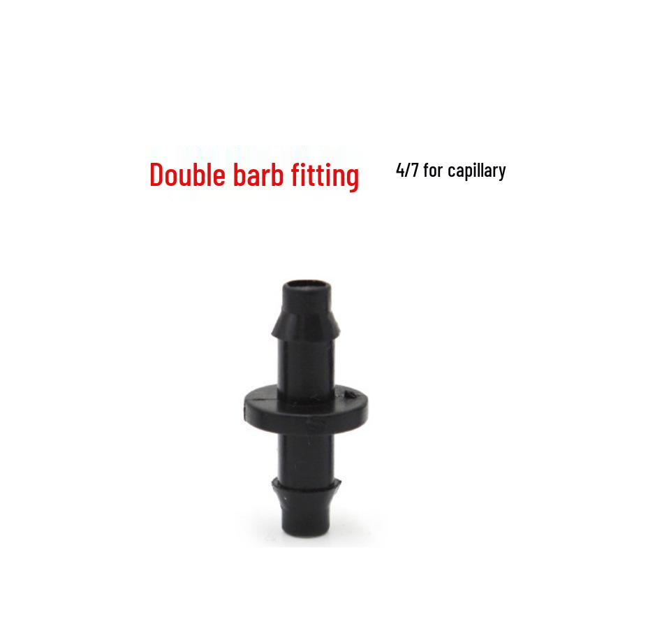4mm Drip Irrigation Tube, 8mm Outer Diameter, Rubber Material for Garden, Lawn, or Fruit Tree Watering