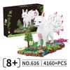 Nine Fox Tailed Assembly Building Blocks With Abs Plastic For Childrens Gift