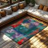 Stylish Area Rug Non Slip Indoor Outdoor Carpet Washable Doormat Home Decor Modern Abstract Pattern Floor Mat Living Room Runner