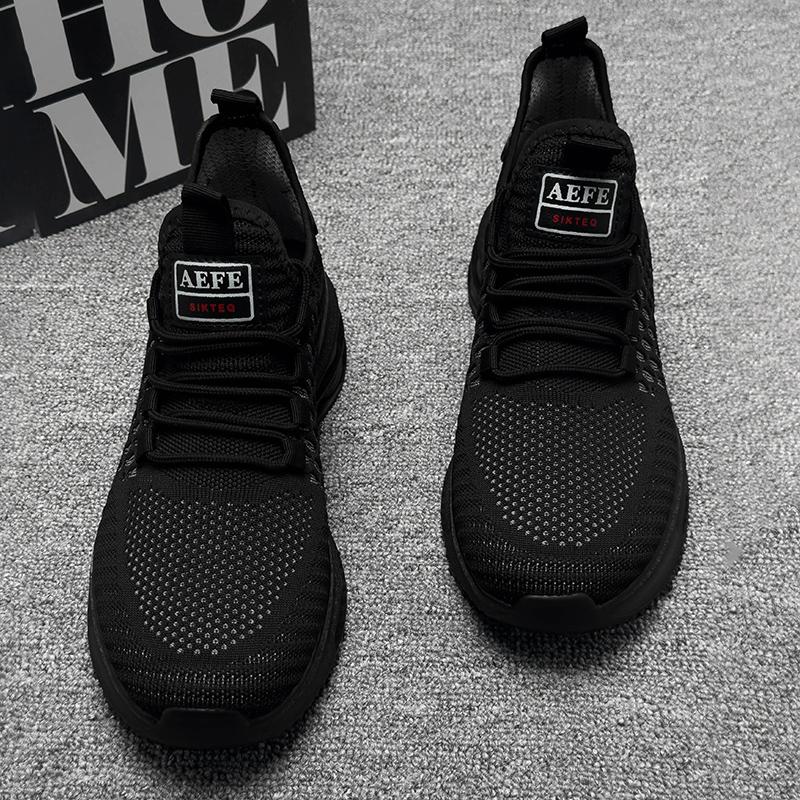 Yrzl Mens Sneakers Sports Running Shoe Breathable Mesh Lightweight Non Slip Comfortable Walking Shoes Man Casual Shoes