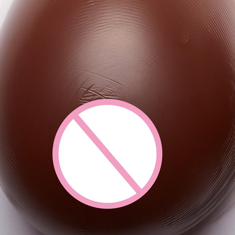 Non-adhesive Silicone Breast Forms Waterdrop Shape Bra Inserts Crossdresser & Mastectomy Use Comfortable Chest Pad