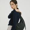PEBBLE SHOULDER FABRIC BAG (MIDNIGHT)