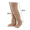 Cozy Winter Fleece Knee-High Socks for Women