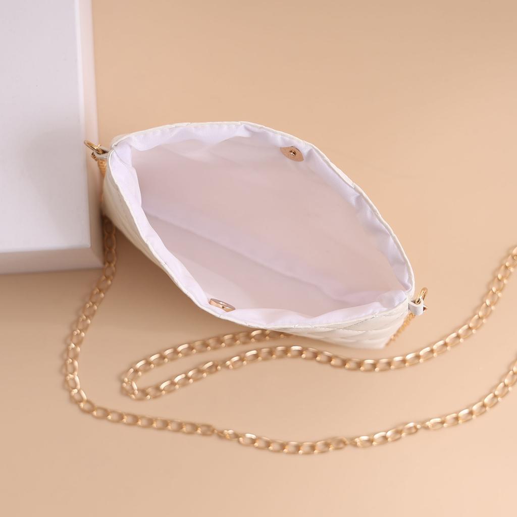 Leisure Classic Small Bag New Handbags Diamond Grid Shoulder Bag Women's Mobile Phone Bag Texture Welfare Bag