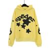 2025 New Fashion Print Letters Spider Web Print Hoodie Hip Hop Plus Size Loose Hooded Sweater Casual Pants Sports Suit
