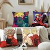 Cartoon T-Trigun Stampede Throw Pillow Covers Pattern Cushion Cover Suitable For Sofa Bedroom Car Pillow Cover