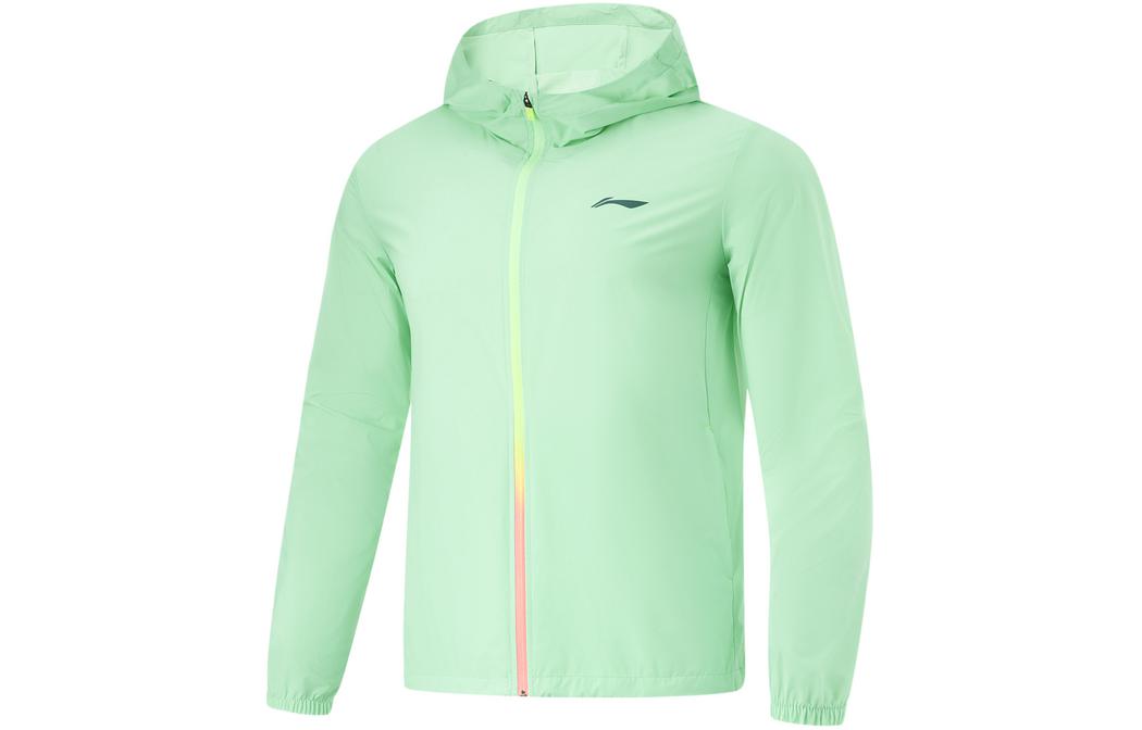 Li Ning Breathable UV Protection Sun Protection Clothing Men s Cooling Green AFDU163-4 2XL