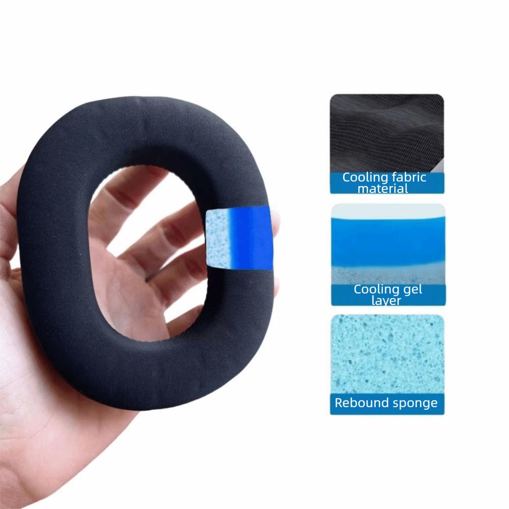 Breathable Replacement Ear Pads Noise Isolation Soft Ear Cushions for Razer BlackShark V3 Pro Home