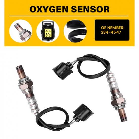 2Pcs Oxygen Sensor O2 Up&Downstream Set Fit for Chrysler 200 2.4L L4 2011-2014