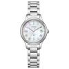 CITIZEN Watch xC (Radio-controlled Watch/White Mother-of-pearl/Gift) ES9490-52D Waterproof Lightweight Titanium Light-powered Eco-Drive Eternal Glass
