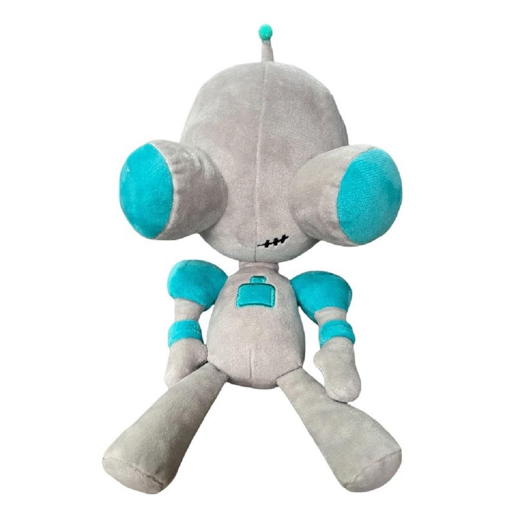 Alien Et 3D Augen Grüner Eindringling Zim Gir Hund Plüschfigur Spielzeug Weich Gefüllt Sammlerstück Spielzeug Weihnachtsgeschenk Spielzeug Für Kinder 28cm