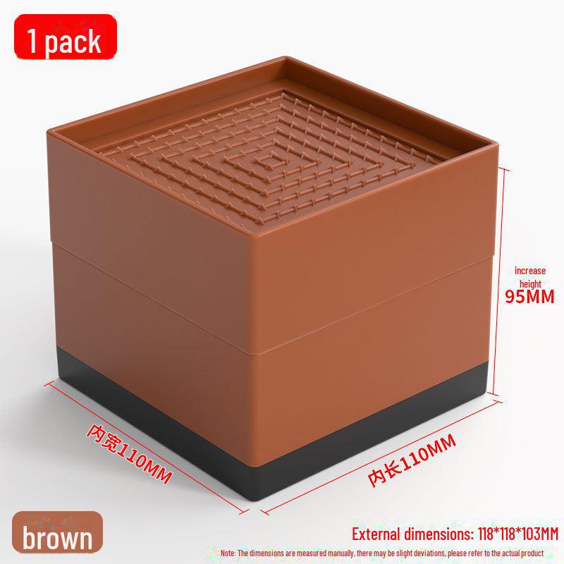 Heightening Pads for Furniture: Tables, Chairs, Beds, Sofas, Coffee Tables, Refrigerators, Washing Machines - Moisture-Proof.