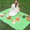 Picnic Mat Foldable Picnic Blanket Waterproof 80X80Inch Washable Weatherproof Quick-Dry Outdoor Rug For Beach Camping Hiking