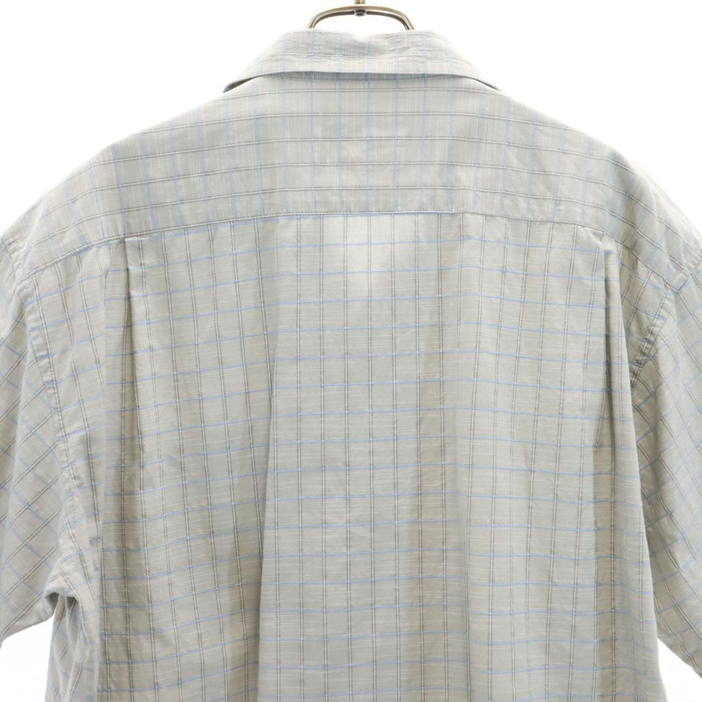 Mila schon Made In Japan Check Pattern Short Sleeve Open Collar Shirt 4 Men's Used