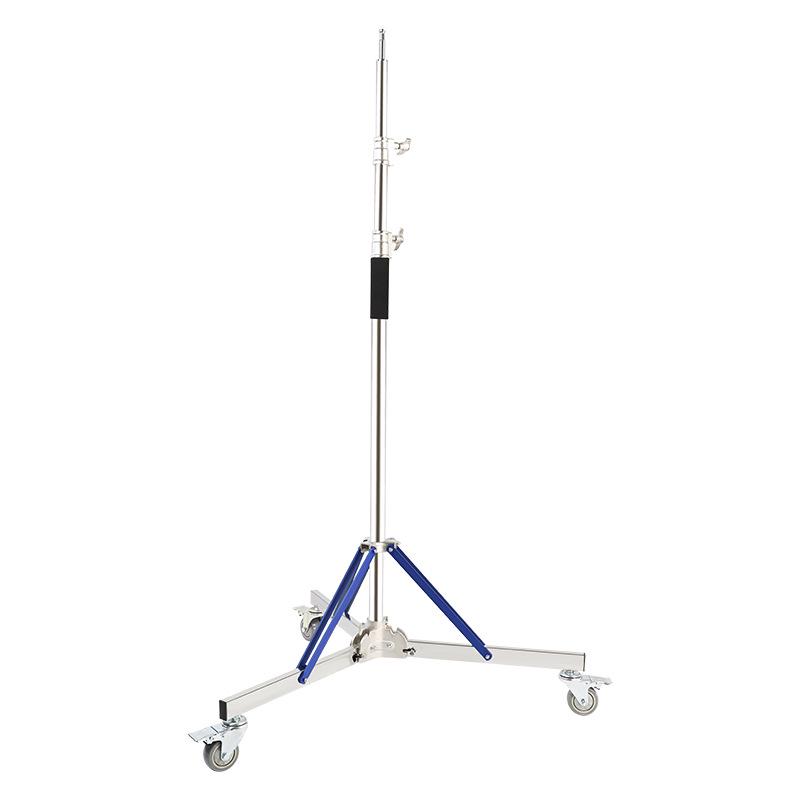 

Heavy Duty Wheeled Stainless Steel Jib Boom Light Stand for Film & Photography