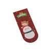 Stationery Christmas Gifts Magnetic Bookmarks Christmas Bookmarks Book Page Folder Reading Marker