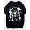 Unisexs Tshirt Punk Anime Printed Tshirt Summer New Style Suitable for Both Unisex and Unisex Casual Tshirt