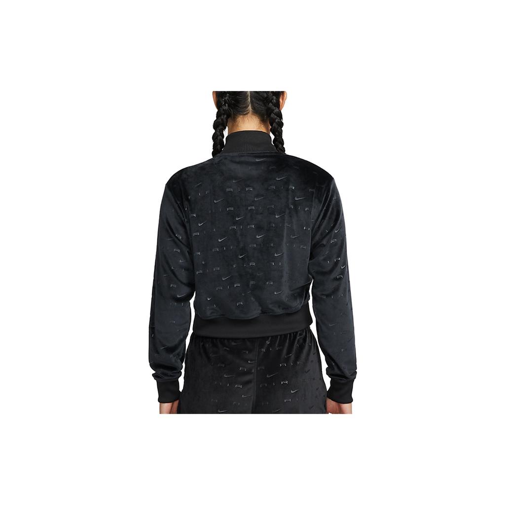Nike Casual Loose Short Jacket Women Jackets Black DD5450-010