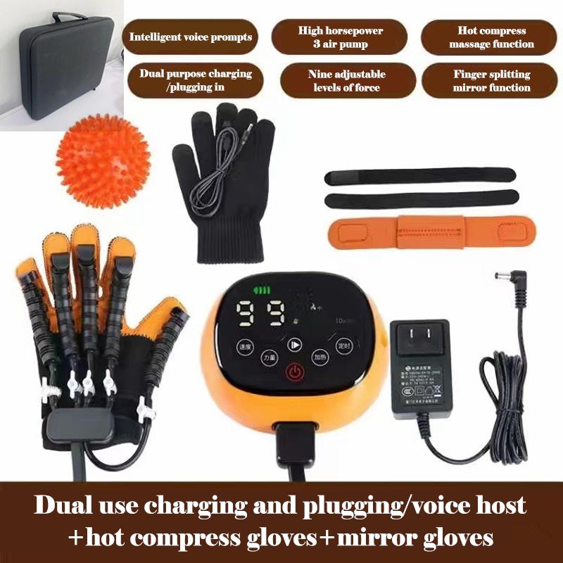 Stroke Hemiplegia Rehabilitation Robot Gloves Hand Finger Training Massage Gloves Rehabilitation Hand Function Recovery Device