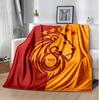 Galatasaray Flannel Blanket Soft Warm All-Season Throw, Design for Camping, Car Travel, Hiking Sofa, Bed, Office Perfect Gift for Parties