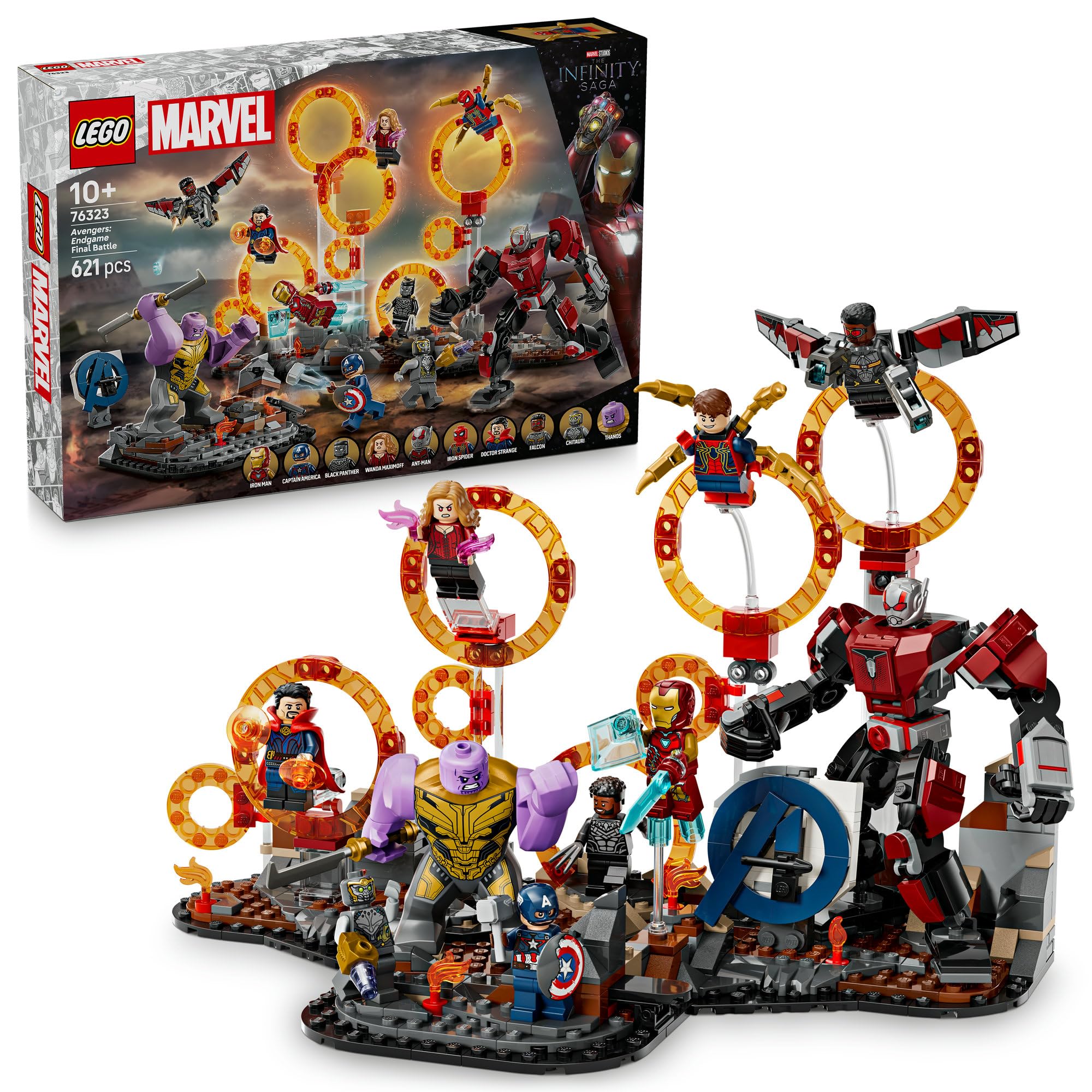 LEGO Marvel Мстители: Игрушка - Финальная битва Мстителей - Подарок на день рождения - Конструктор - Мальчики, Девочки, Дети (Возраст 10, 11, 12 лет) - Ученик начальной школы