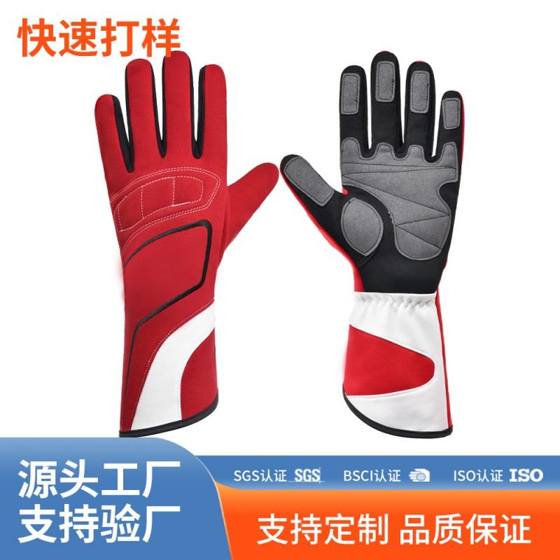 Racing Gloves Karting Offroad Sports Anti-slip Shock Absorbing Windproof Waterproof Breathable