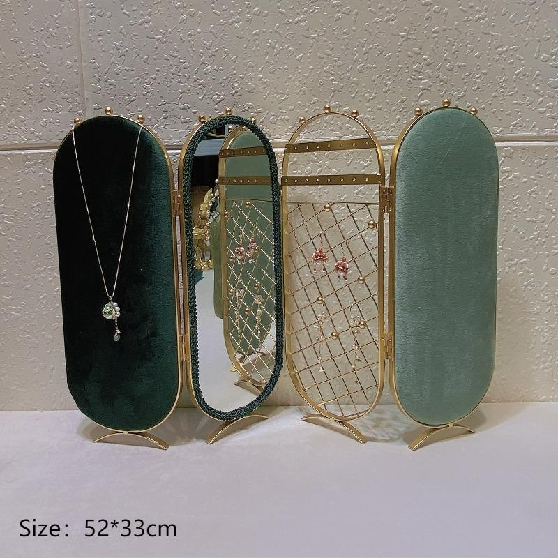 Necklace Jewelry Model Display Rack Rings Bracelet Storage Pallet Counter Jewellery Showcase Tray Live Pictures Trinket Props