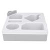 Sofa Cup Holder Tray with Phone Stand Silicone Plastic Couch   Drink Holder for Bed Car Remote Control Snacks and Other Items