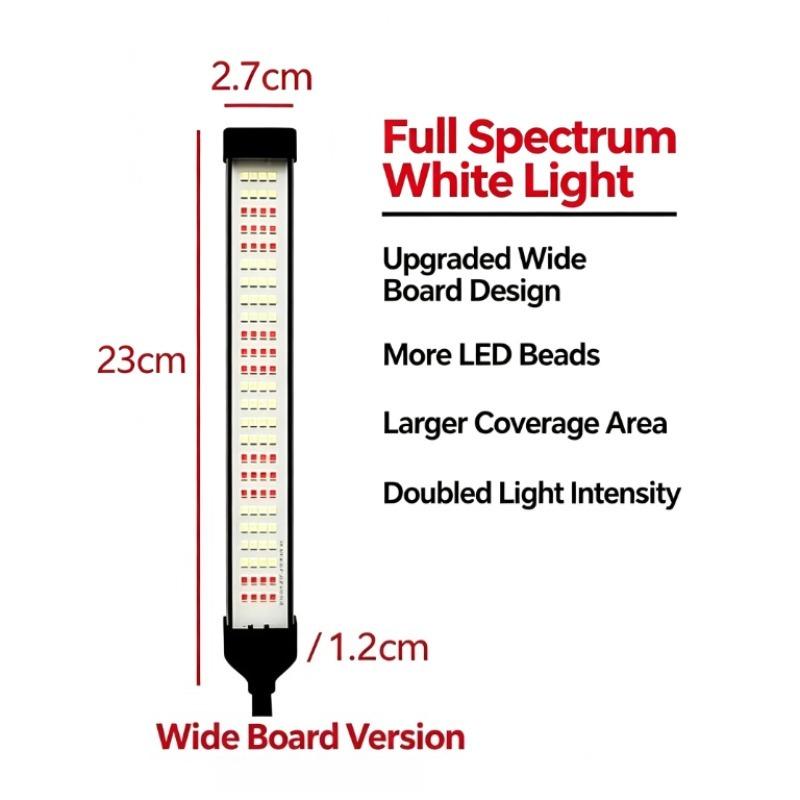105LED Plant Growth Light 12V Fill Light Dimming Timing Full Spectrum Seedling, Succulent Green Plants Imitating Sunlight