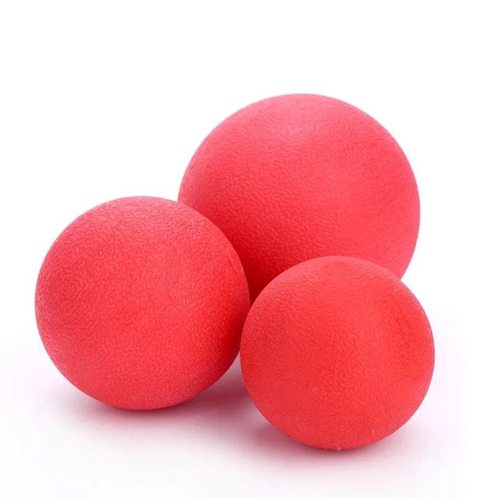 3 Sizes Pet Chewing Ball Non-toxic Solid Elastic Ball Dog supplies Rubber Dog Ball  Cleaning Teeth