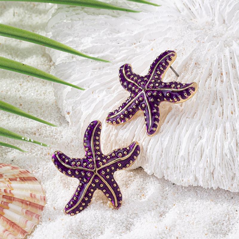 Boheme Søstjerne Vedhæng Øreringe Til Strand Og Hav Kvinder Trendy Personlighed Smykke Accessories