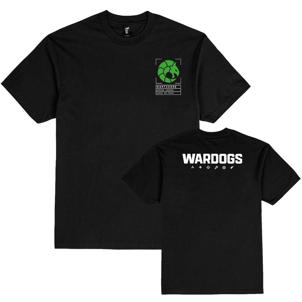 WARDOGS MANTICORE GREEN VALKYRA RED LONESTAR BLUE T-shirt Short Sleeve Summer O-neck Unisex Streetwear Graphic Print Merch Tees