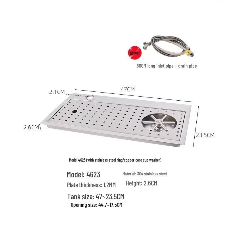 TLXT Stainless Steel Sink Cup Rinser