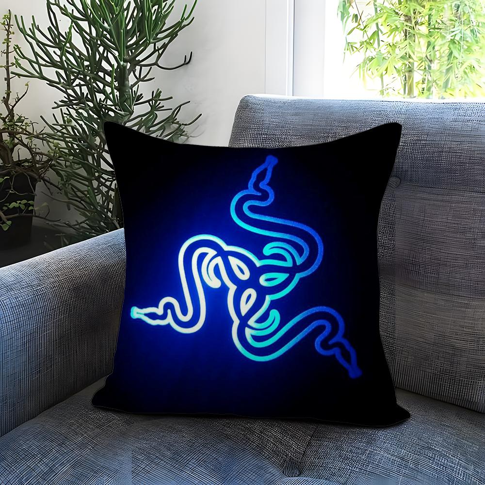 Retro R-RazerS Cushion Cover Comfortable Reversible Pillow Cover Ideal for Car Sofa Bedroom & Beyond