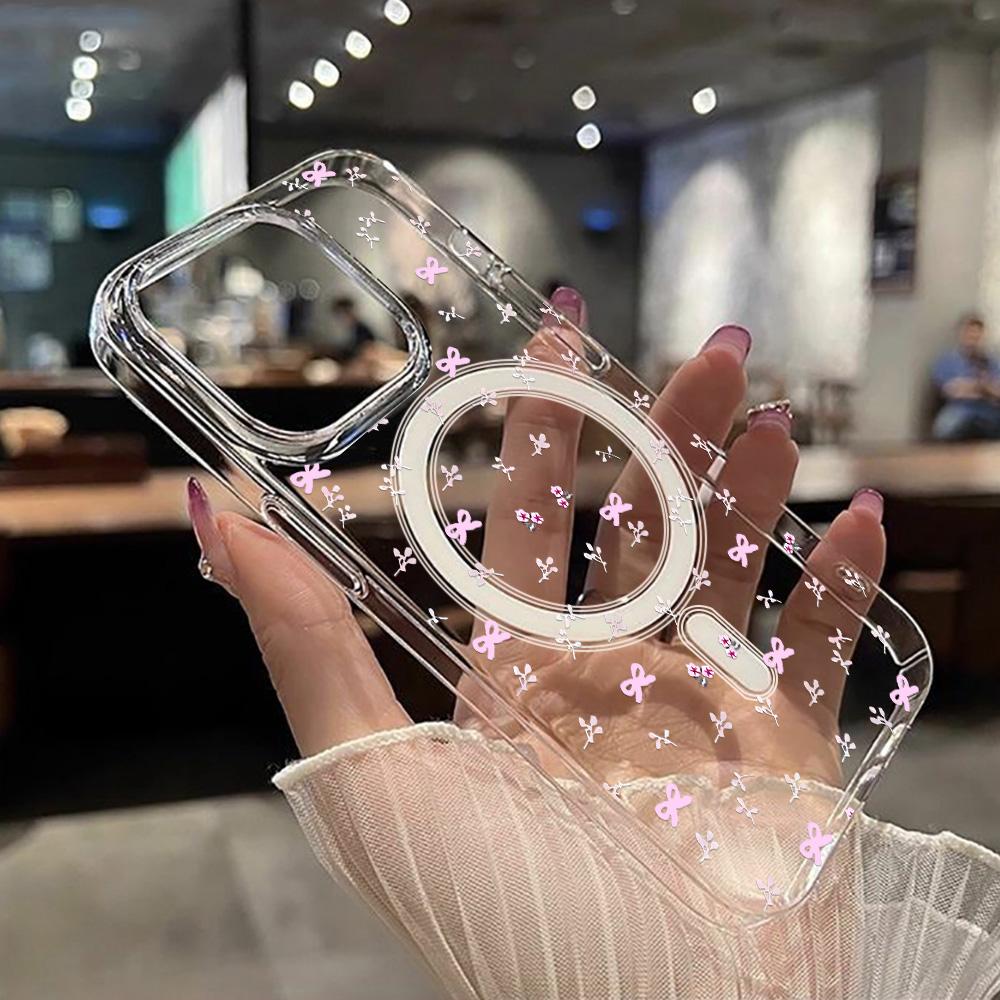 Magnetic Phone Case for iPhone 12 14 16 17 Pro 17 16 15 14 13 12 Pro Max  12 13 14 15  16 High Quality Shockproof Shell Full Protection Cute Style