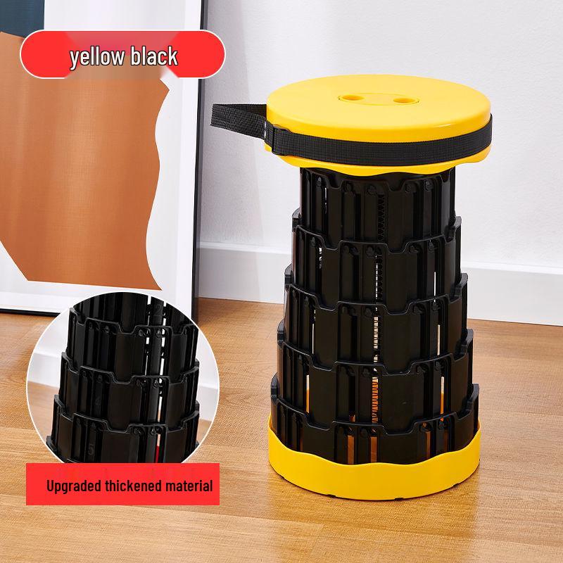 Dream Domain Portable Adjustable Retractable Stool for Outdoor and Indoor Use