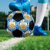 1 pz Pallone da Calcio Messi Taglia 5 Pallone da Calcetto Indoor alla Moda Colorato Gioco in Giardino - Ottimo Regalo per Appassionati di Sport HE45