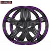 For ZX-6R ZX6R ZX-12R ZX12R ZX-10R ZX10R Motorcycle 17 Inch Front Rear Decal Wheel Hub Waterproof Reflective Rim Stickers