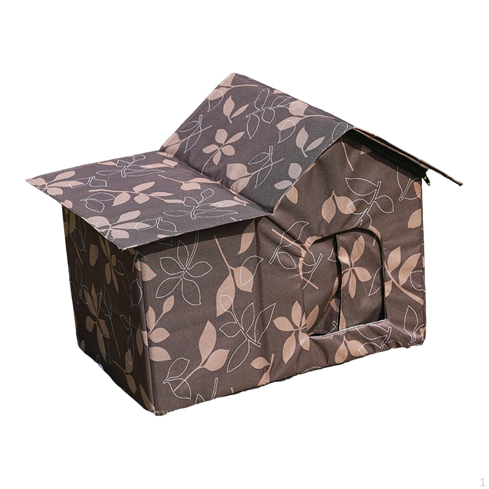 

Cat House Sleeping Bed Oxford Cloth Play Comfortable Puppy Versatile Lightweight Kitty Rest Multi